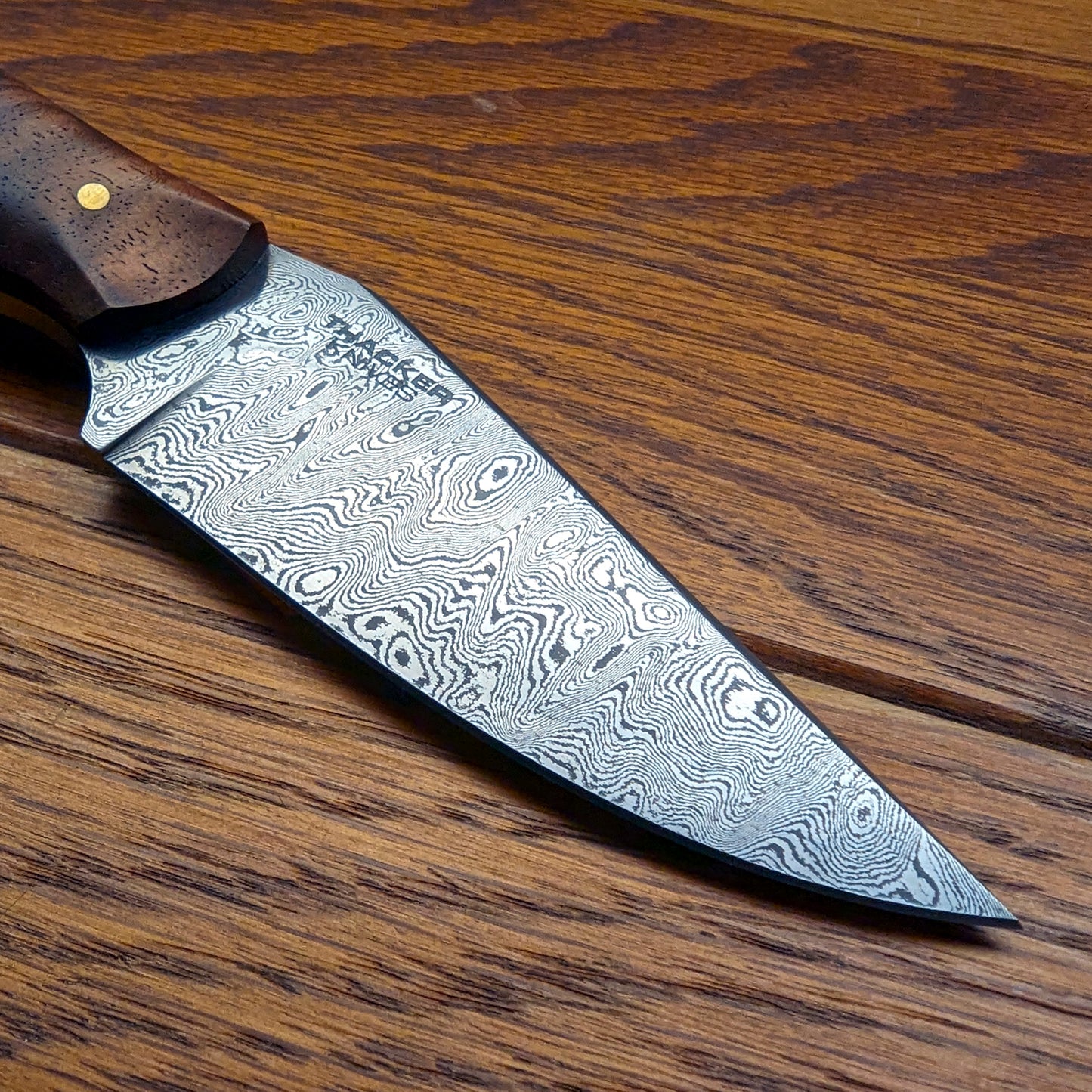 Damascus Hunter (Claro Walnut)