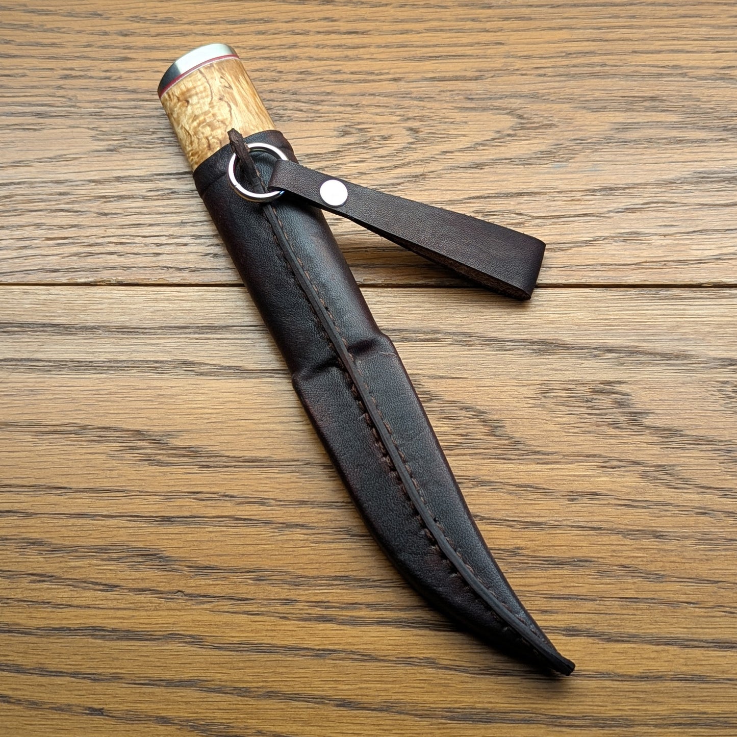 Left-Handed Damascus Puukko