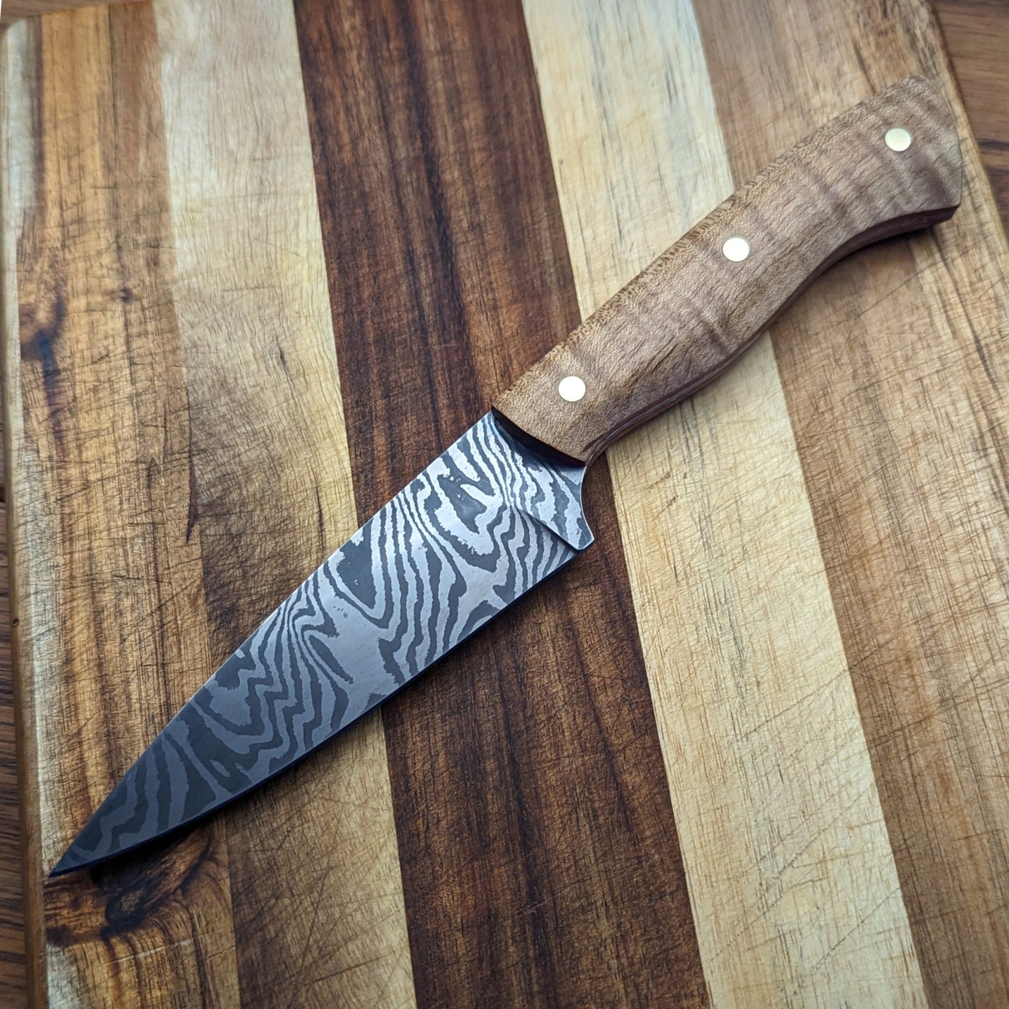Twist Damascus Paring Knife