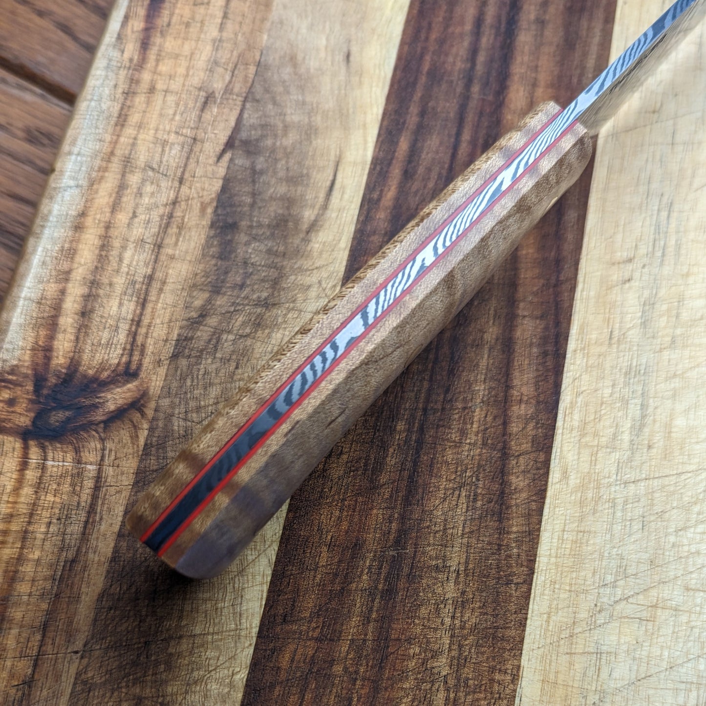 Twist Damascus Paring Knife