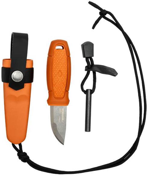 Mora Eldris with Neck Knife Kit - Burnt Orange
