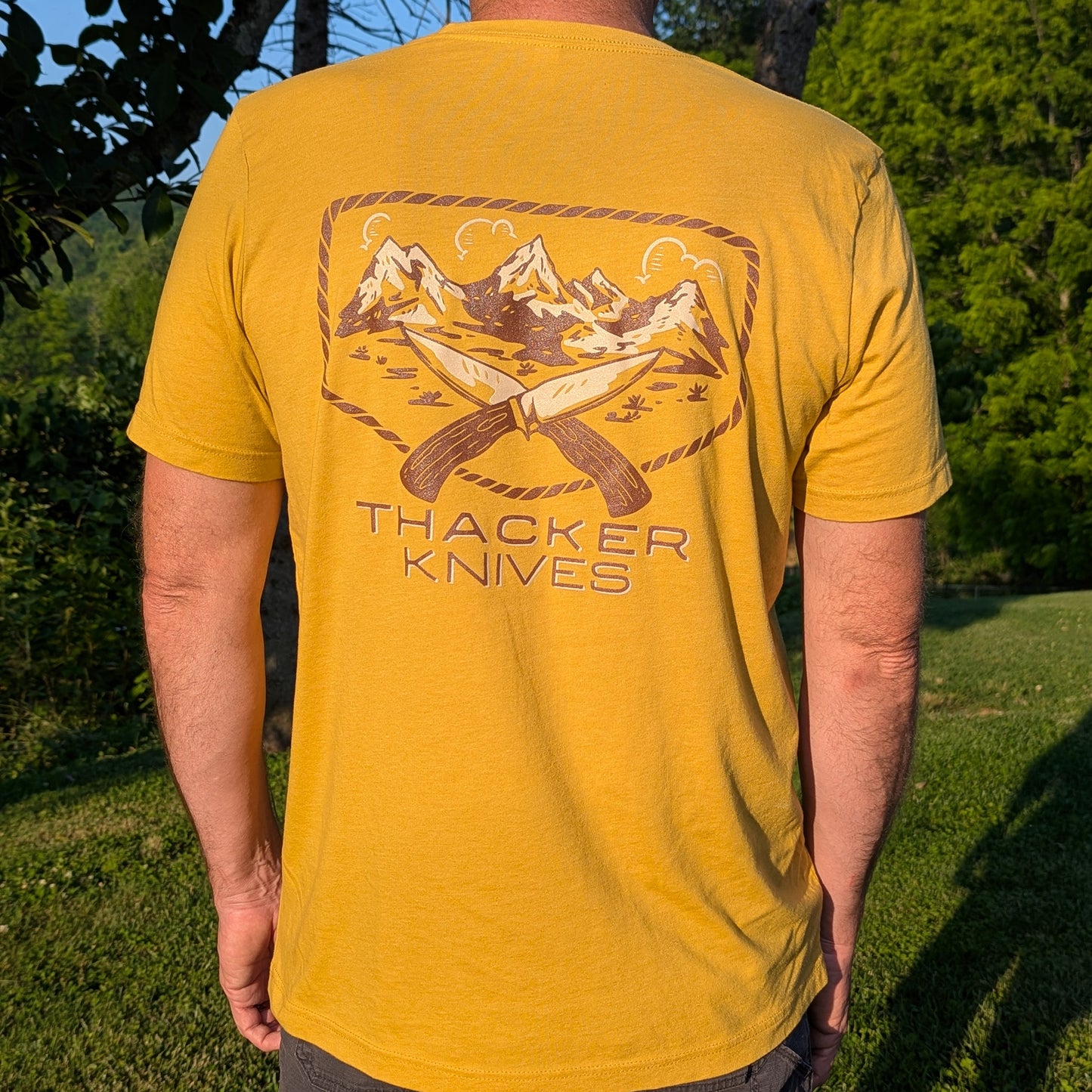 NEW T-Shirt - Mustard Heather