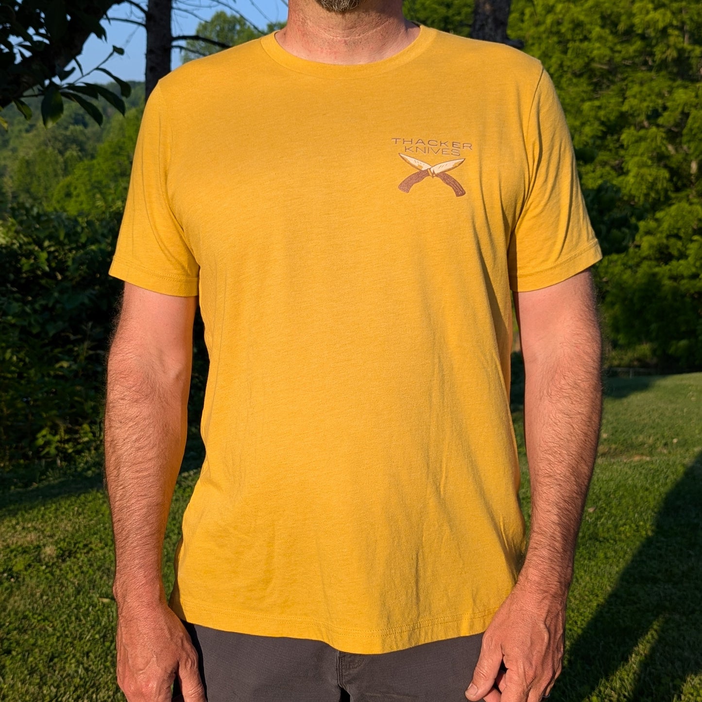 NEW T-Shirt - Mustard Heather