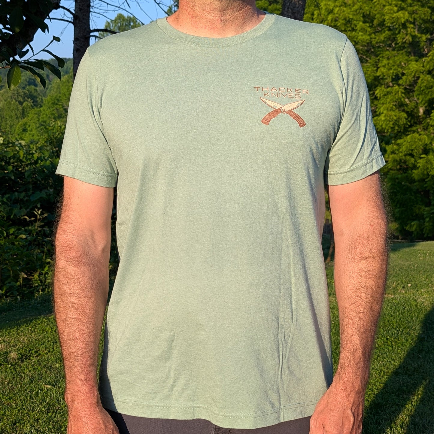 NEW T-Shirt - Sage Heather