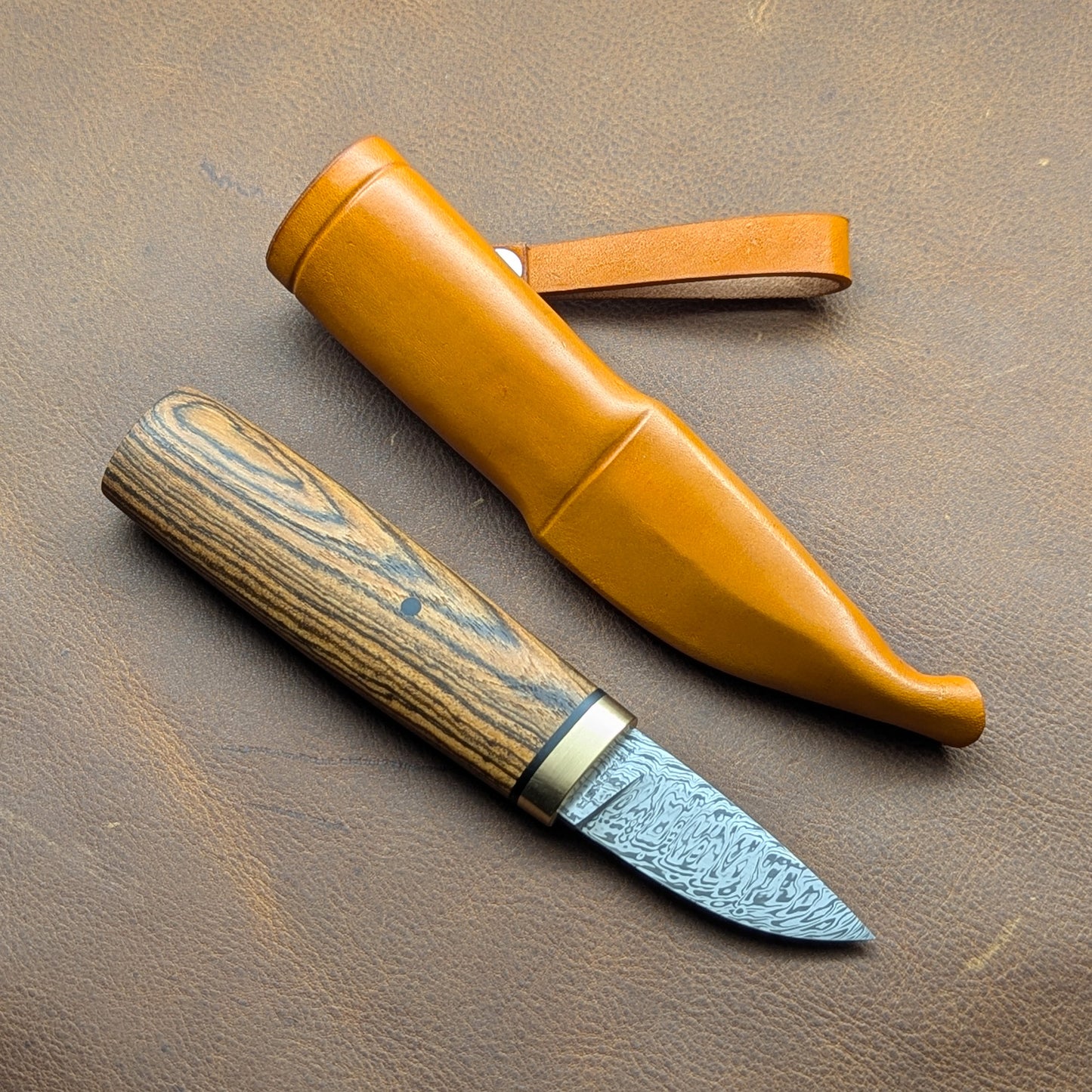 Damasteel Puukko EDC (Bocote)