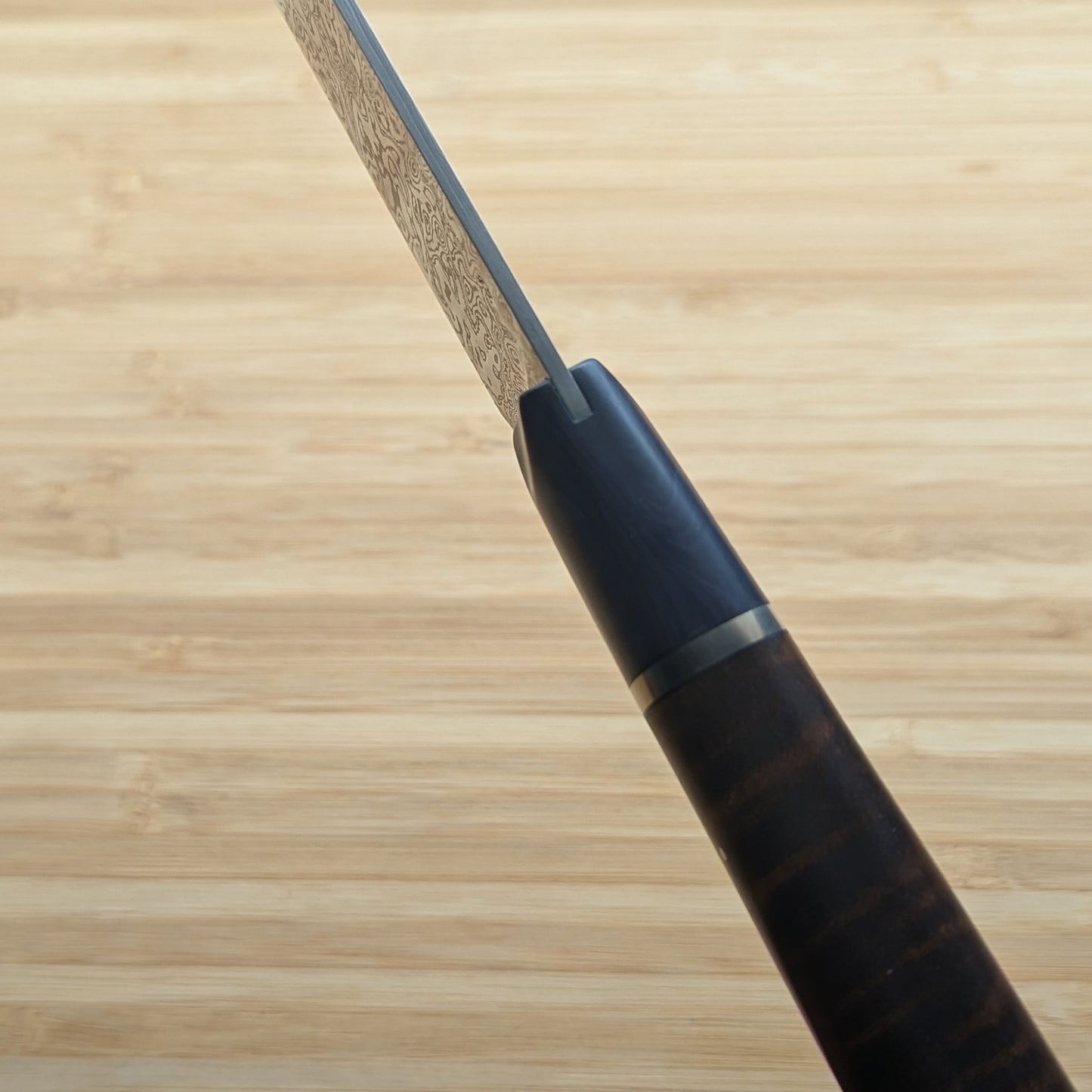 Handmade Damascus Chef's knife handle