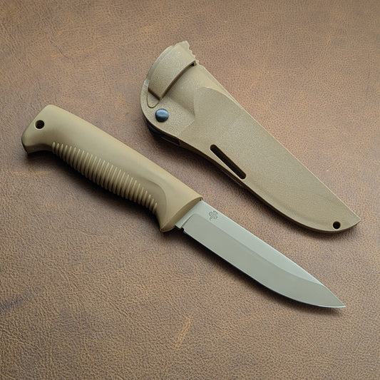 Peltonen M07 Ranger Puukko - Cerakote Coyote