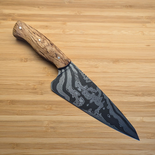 Twisted Damascus Chef - Full Tang