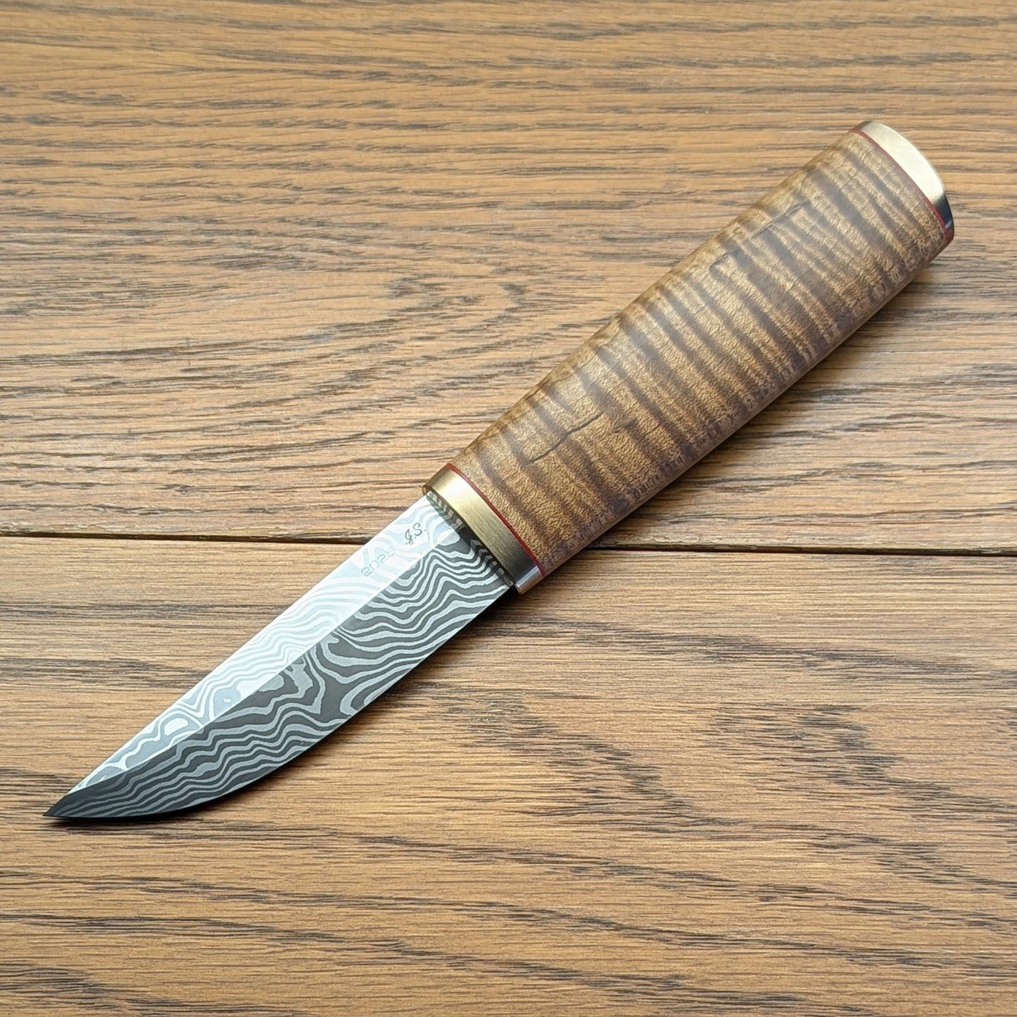 Twist Damascus Puukko