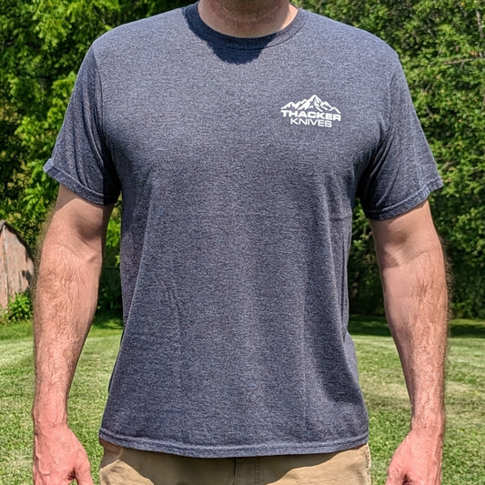 Thacker Knives T-Shirt (Charcoal)