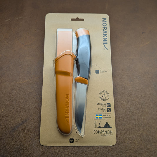 Mora Companion Heavy Duty Burnt Orange